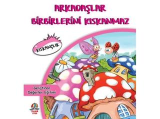 Arkadaşlar Birbirlerini Kıskanmaz - Geliştiren Değerler Eğitimi | Yağmur Çocuk (Ciltsiz)  - Resim 1