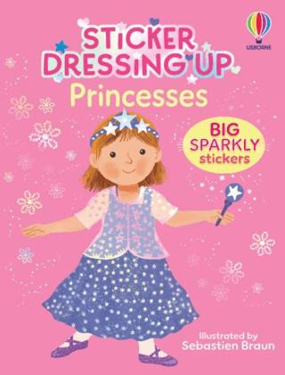 Sticker Dressing Up Princesses | Usborne (Ciltsiz)  - Resim 1
