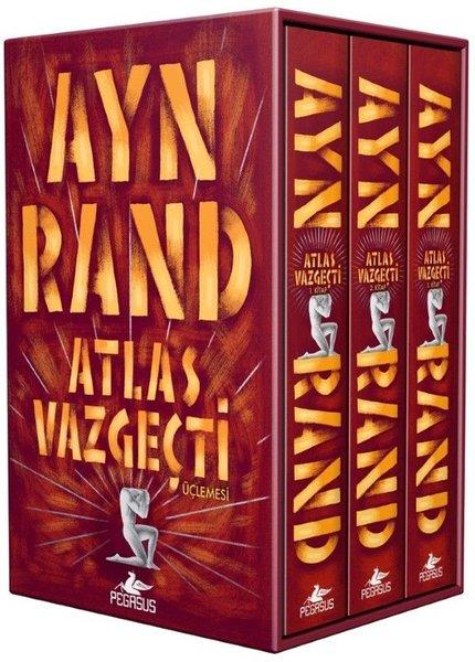Atlas Vazgeçti Üçlemesi Özel Seti - 3 Kitap Takım | Pegasus (İnce Kapak)  - Resim 1