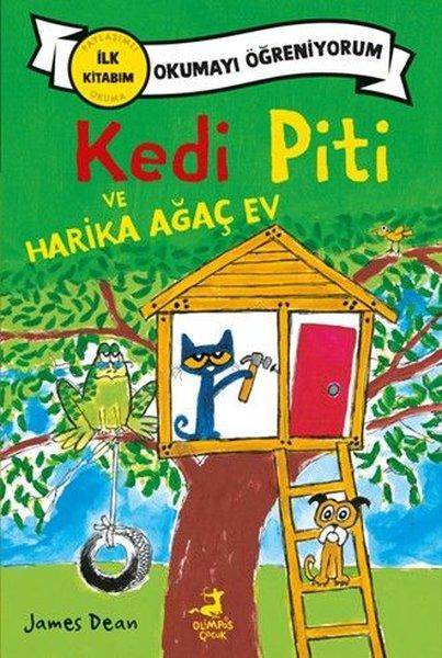 Kedi Piti ve Harika Ağaç Ev - Okumayı Öğreniyorum | Olimpos Çocuk (İnce Kapak)  - Resim 1