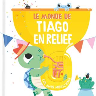 Le Monde De Tiago En Relief: Les Amis Musiciens | Tam Tam (Ciltli)  - Resim 1