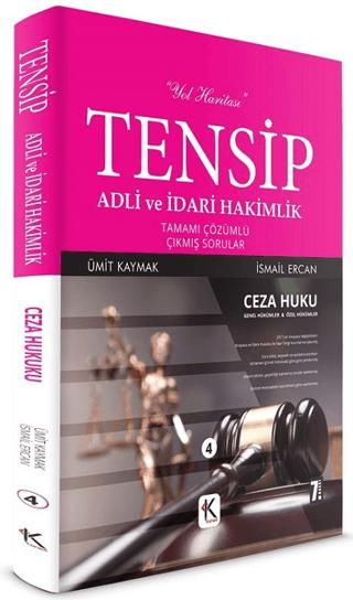 Ceza Hukuku Tensip - Adli ve İdari Hakimlik Tamamı Çözümlü Çıkmış Sorular | Kuram Kitap (Ciltsiz)  - Resim 1