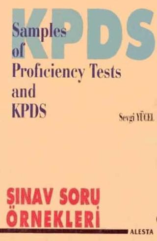 Samples Of Proficiency Tests And KPDS | Alesta Yayınları (Ciltsiz)  - Resim 1