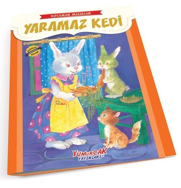 Yaramaz Kedi - Kocaman Masallar | Yumurcak Yayınları (İnce Kapak)  - Resim 1