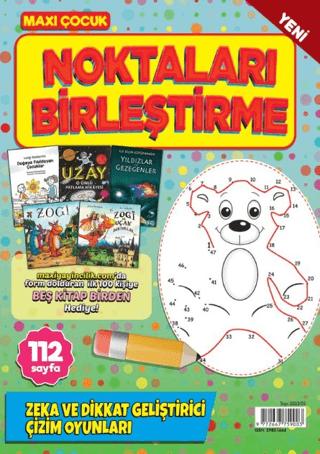Maxi Çocuk Noktaları Birleştirme 1 | Maxi Yayıncılık (Ciltsiz)  - Resim 1