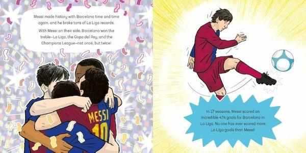 Football Stories: Messi | Hachette Children (İnce Kapak)  - Resim 4