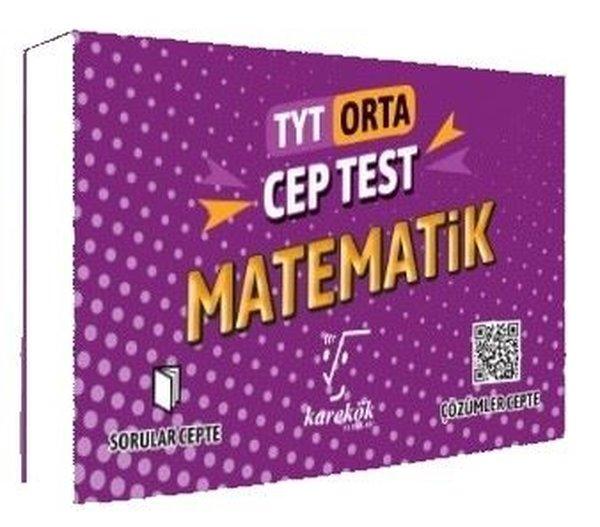 TYT Orta Matematik Cep Test | Karekök Eğitim Yayın (İnce Kapak)  - Resim 1