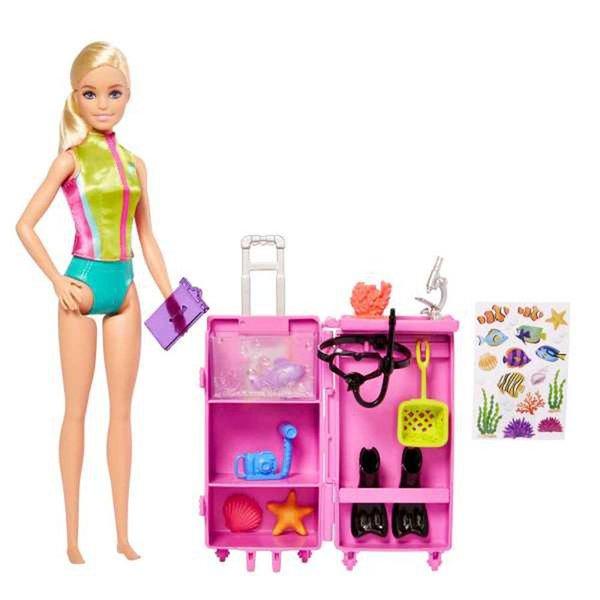 Barbie Deniz Biyoloğu HMH26 Temalı Oyun Seti