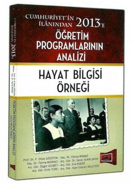 Hayat Bilgisi Örneği - Öğretim Programlarının Analizi | Yargı Yayınları (İnce Kapak)  - Resim 1