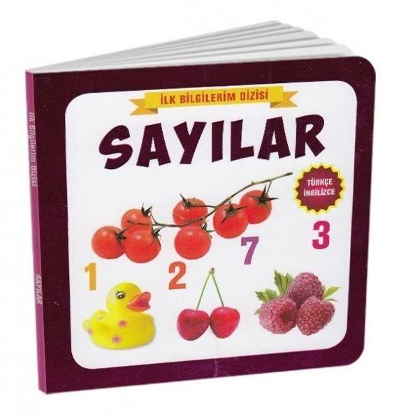 Sayılar - Türkçe - İngilizce İlk Bilgilerim Dizisi | Çocuk Gezegeni (İnce Kapak)  - Resim 1