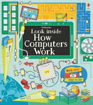 Look Inside How Computers Work | Usborne (Ciltsiz)  - Resim 1