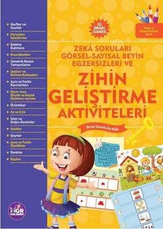 Zihin Geliştirme Aktiviteleri | Mor Kelebek (Ciltsiz)  - Resim 1