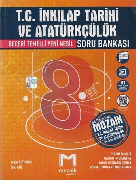 8.Sınıf LGS T.C. İnkılap Tarihi ve Atatürkçülük Soru Bankası | Mozaik - Ders Kitapları (İnce Kapak)  - Resim 1