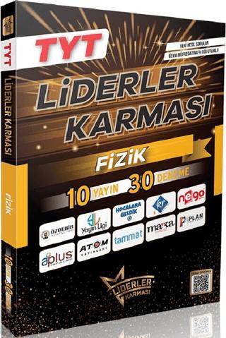 TYT Fizik 10 Yayın 30 Deneme | Liderler Karması Yayınları (Ciltsiz)  - Resim 1