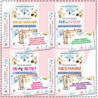 Çocuklar İçin Psikoloik Destek Serisi 4 Kitap (Set 1) | Nesnel Yayınları (Ciltsiz)  - Resim 1