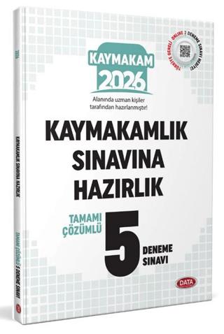 Kaymakamlık Sınavına Hazırlık Tamamı Çözümlü 5 Deneme Sınavı