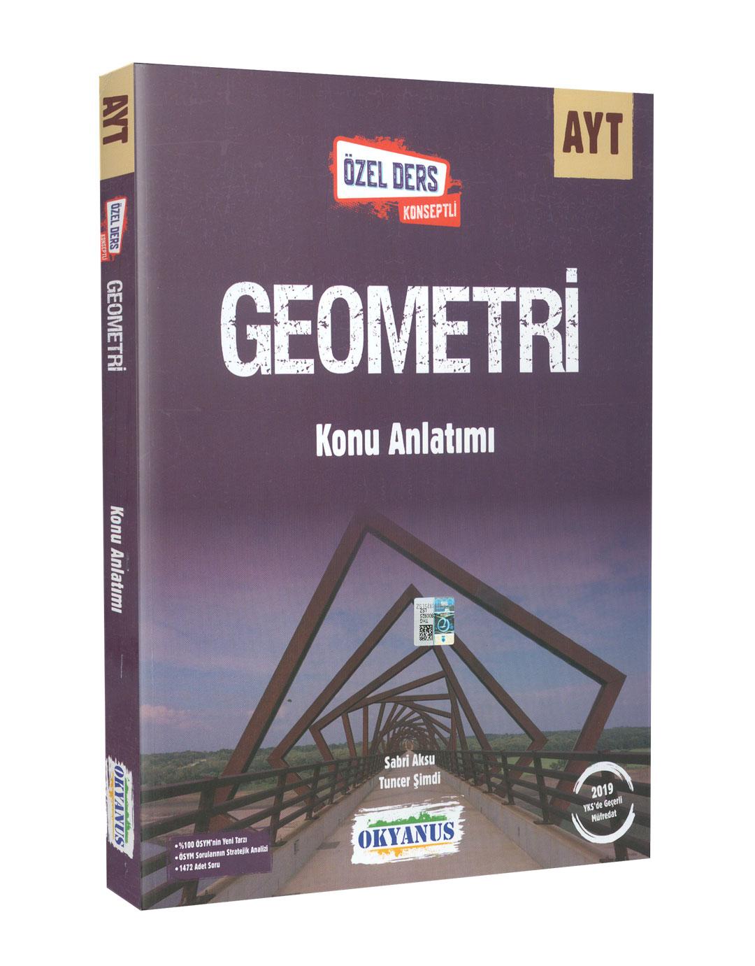 AYT Geometri Konu Anlatımı (Kampanyalı) Okyanus Yayınları