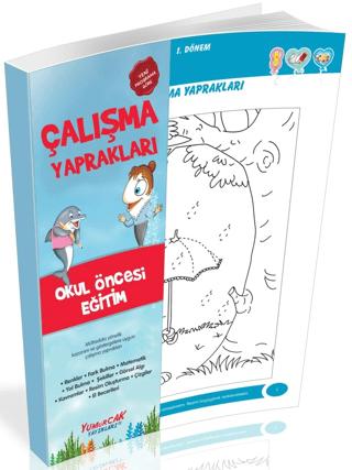 Okul Öncesi Eğitim Çalışma Yaprakları | Yumurcak Yayınları (Ciltsiz)  - Resim 1