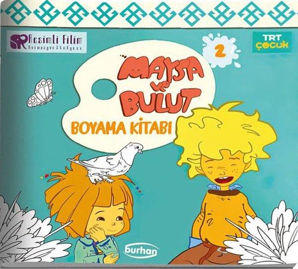 TRT Çocuk Maysa ve Bulut Boyama Kitabı - 2