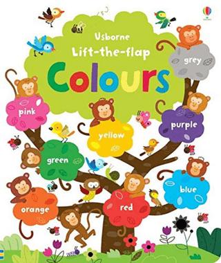 Lift The Flap Colours Book | Usborne (Ciltli)  - Resim 1
