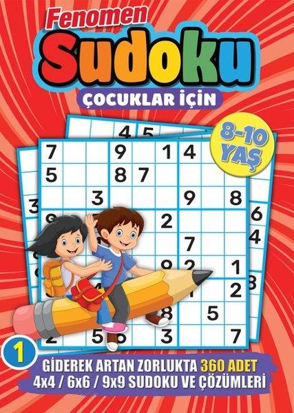 Fenomen Çocuklar İçin Sudoku 8 - 10 Yaş | Maxi Yayıncılık (İnce Kapak)  - Resim 1