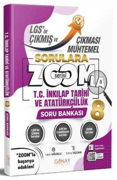 8. Sınıf LGS'de Çıkmış ve Çıkması Muhtemel Sorular T. C.  İnkılap Tarihi ve Atatürkçülük | Günay Yayıncılık (İnce Kapak)  - Resim 1