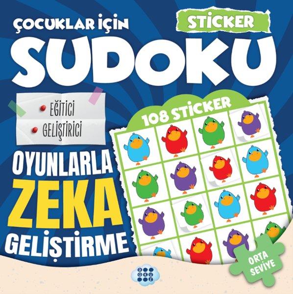 Çocuklar İçin Sudoku - Orta Seviye 3 - Sticker Hediyeli | Dokuz Yayınları (İnce Kapak)  - Resim 1