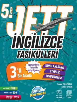 5. Sınıf Jett İngilizce Fasiküller | Ünlüler Karması (Ciltsiz)  - Resim 1