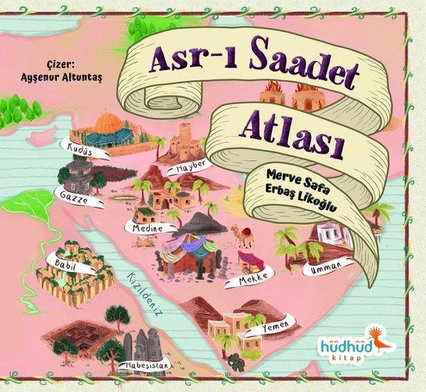 Asr-ı Saadet Atlası | Hüdhüd Kitap (İnce Kapak)  - Resim 1