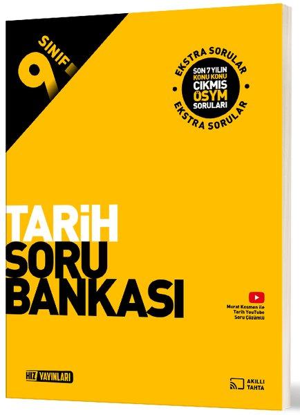 9. Sınıf Tarih Soru Bankası | Hız Yayınları (İnce Kapak)  - Resim 1