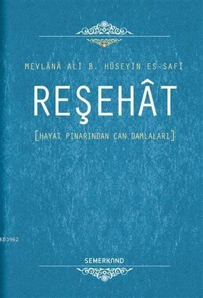 Reşehat | Semerkand Yayınları (İnce Kapak)  - Resim 1