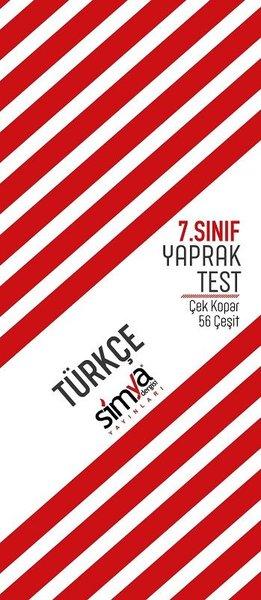7. Sınıf Türkçe Çek Kopar Yaprak Test | Simya Dergisi Yayınları (İnce Kapak)  - Resim 1