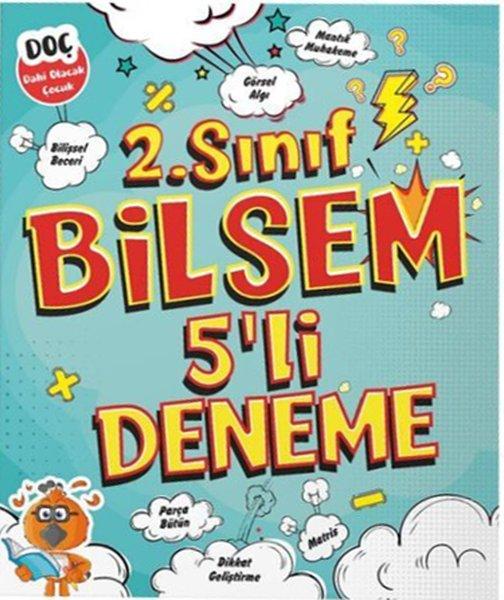 2. Sınıf Bilsem 5'li Deneme | Dahi Olacak Çocuk Yayınları (İnce Kapak)  - Resim 1