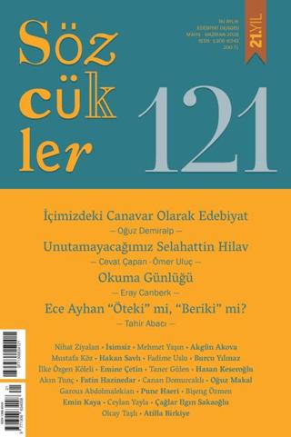 Sözcükler Dergisi 121. Sayı Mayıs - Haziran 2026 | Sözcükler Yayınları (Ciltsiz)  - Resim 1