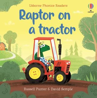 Raptor on a Tractor | Usborne (Ciltsiz)  - Resim 1