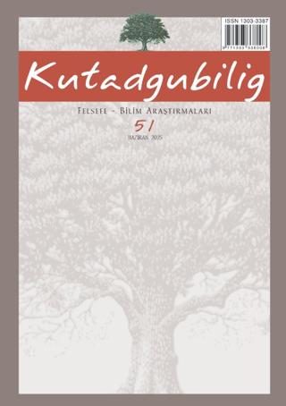 Kutadgubilig: Felsefe-Bilim Araştırmaları Dergisi Sayı: 51 Temmuz 2025 | Dergah Yayınları (Ciltsiz)  - Resim 1