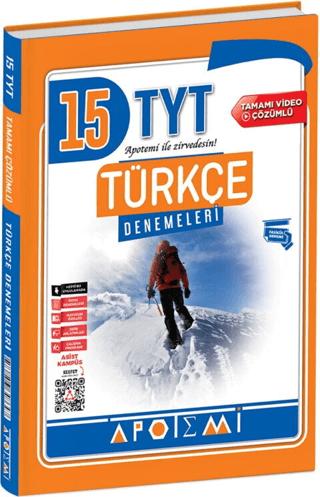 TYT Türkçe 15 Deneme | Apotemi Yayınları (Ciltsiz)  - Resim 1