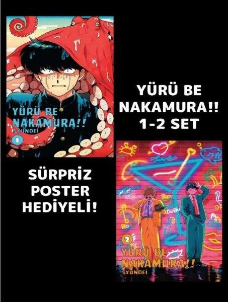 Yürü Be Nakamura 1 - 2 - Poster Hediyeli Set | Komik Şeyler (İnce Kapak)  - Resim 1