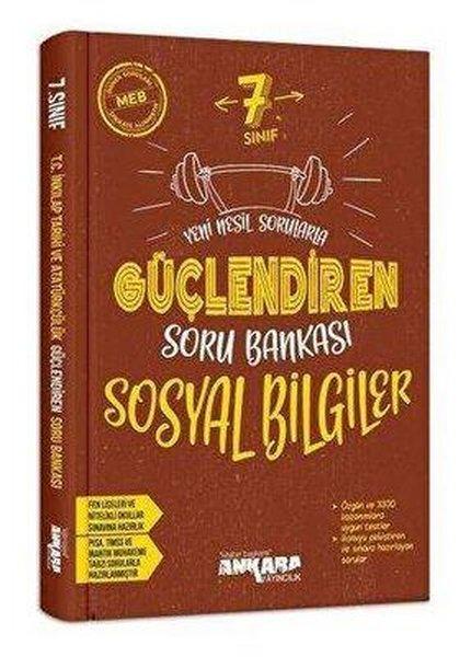 7. Sınıf Sosyal Bilgiler Güçlendiren Soru Bankası | Ankara Yayıncılık (İnce Kapak)  - Resim 1
