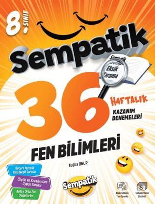 8. Sınıf Fen Bilimleri 36 Haftalık Kazanım Denemeleri | Ünlüler Karması (Ciltsiz)  - Resim 1