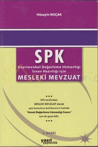 SPK Mesleki Mevzuat | Yazıt Yayıncılık (Ciltsiz)  - Resim 1