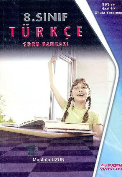 8. Sınıf Türkçe Soru Bankası | Esen Yayıncılık - Eğitim - Eğitim Dizisi (İnce Kapak)  - Resim 1
