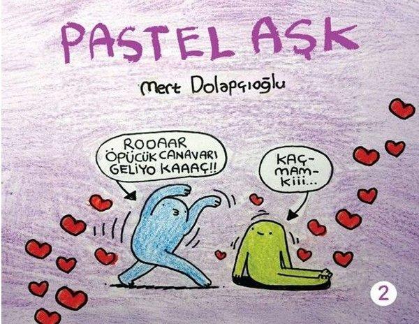 Pastel Aşk Cilt 2 | Komik Şeyler (İnce Kapak)  - Resim 1