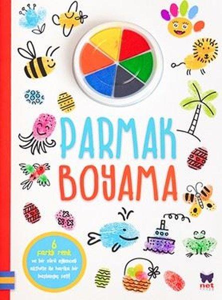 Parmak Boyama Seti - Turuncu | Net Çocuk Yayınları (İnce Kapak)  - Resim 1