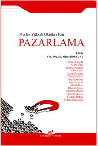 Meslek Yüksek Okulları İçin Pazarlama