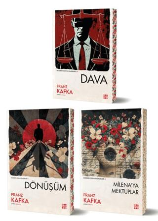 Franz Kafka 3'lü Set (3 Kitap Takım)