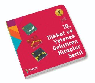 6+ Yaş Seti IQ Dikkat ve Yetenek Geliştiren Kitaplar Serisi (Level 3) | TÜZDER Yayınları (Ciltsiz)  - Resim 1