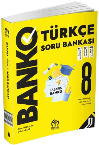 8. Sınıf Banko Türkçe Soru Bankası | Model Eğitim Yayıncılık (Ciltsiz)  - Resim 1