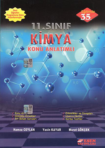 Esen 11. Sınıf Kimya Konu Anlatımlı | Esen Yayıncılık - Eğitim (İnce Kapak)  - Resim 1