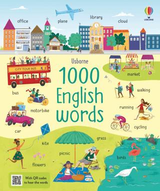 1000 English Words | Usborne (Ciltli)  - Resim 1